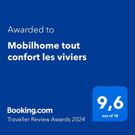Mobilhome Tout Confort Les Viviers Леж-Кап-Ферре Екстер'єр фото